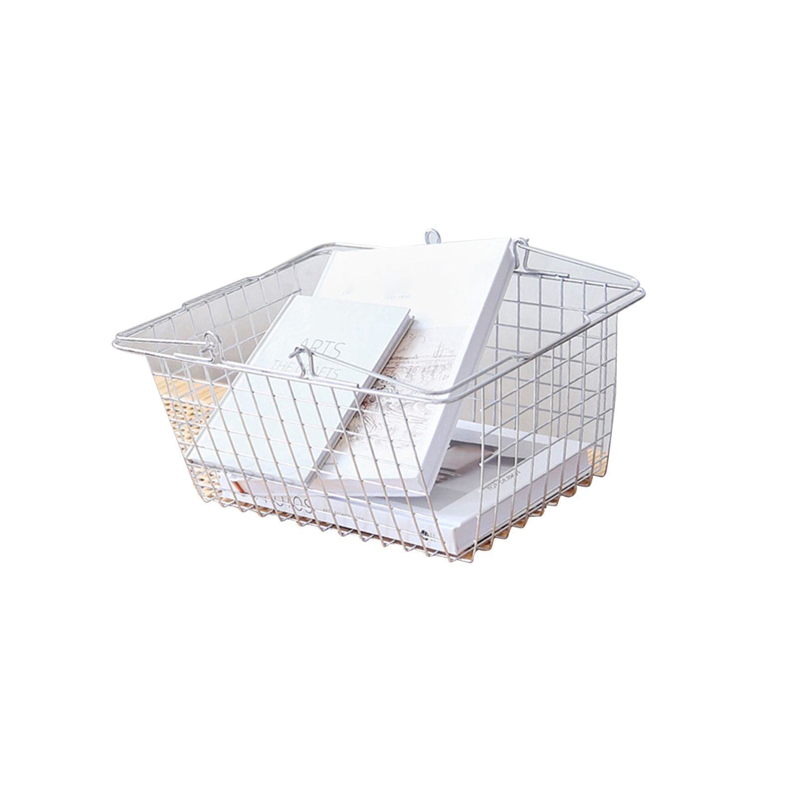 Storage Basket Convenient High Load Bearing Capacity for Bedroom Kitchen view 11