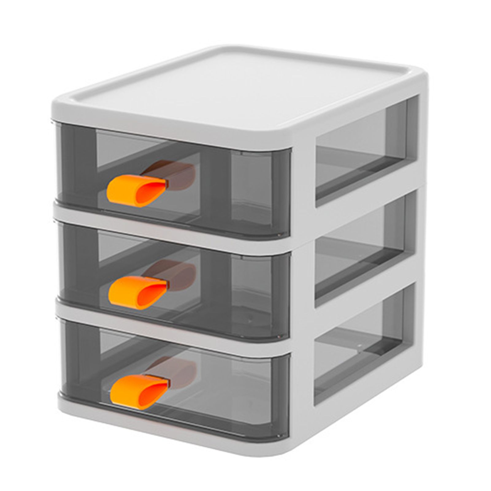Drawer Type Desktop Storage Box Transparent Desktop Stationery Organizer with