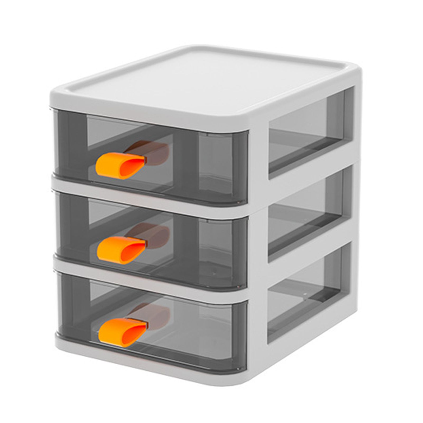 Drawer Type Desktop Storage Box Transparent Desktop Stationery Organizer with view 4