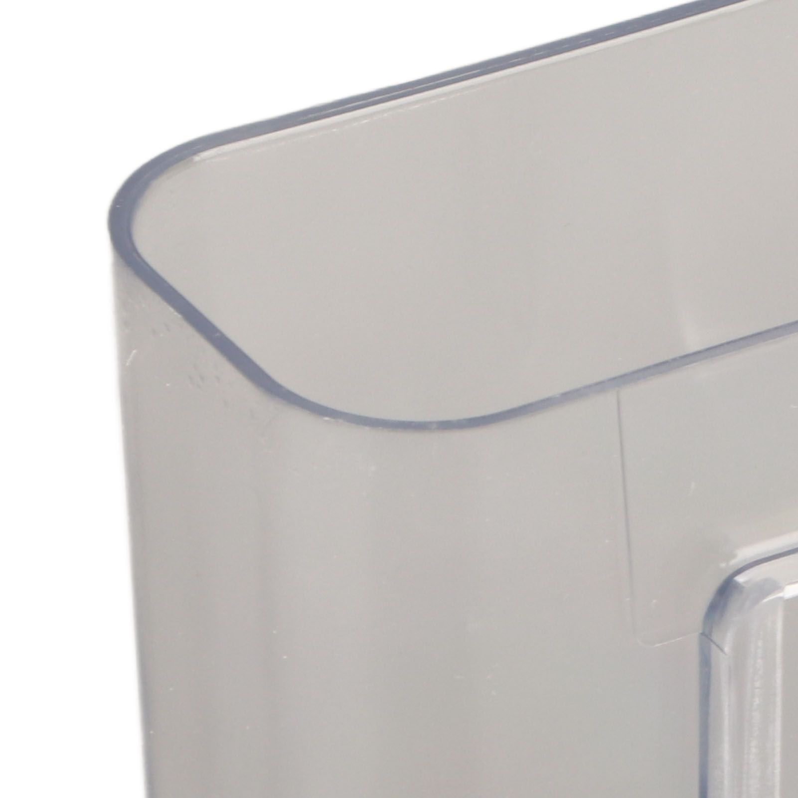 Adhesive Storage Bin Transparent Plastic Wall Mounted Floating Storage Holder view 7