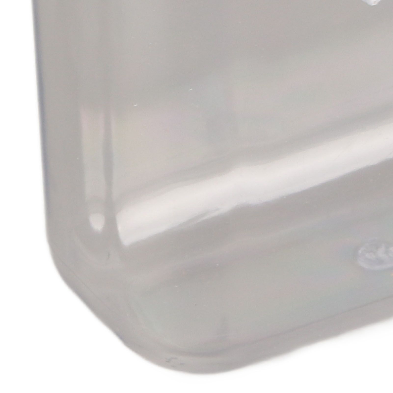 Adhesive Storage Bin Transparent Plastic Wall Mounted Floating Storage Holder view 8
