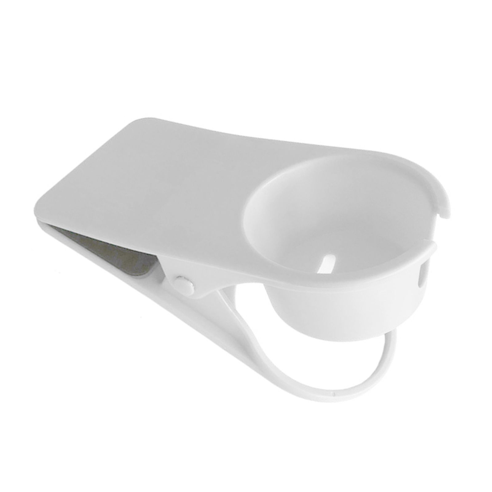 Desk Cup Holder Clip Space Saving Large Multifunctional Table Clamp Mug Stand view 3