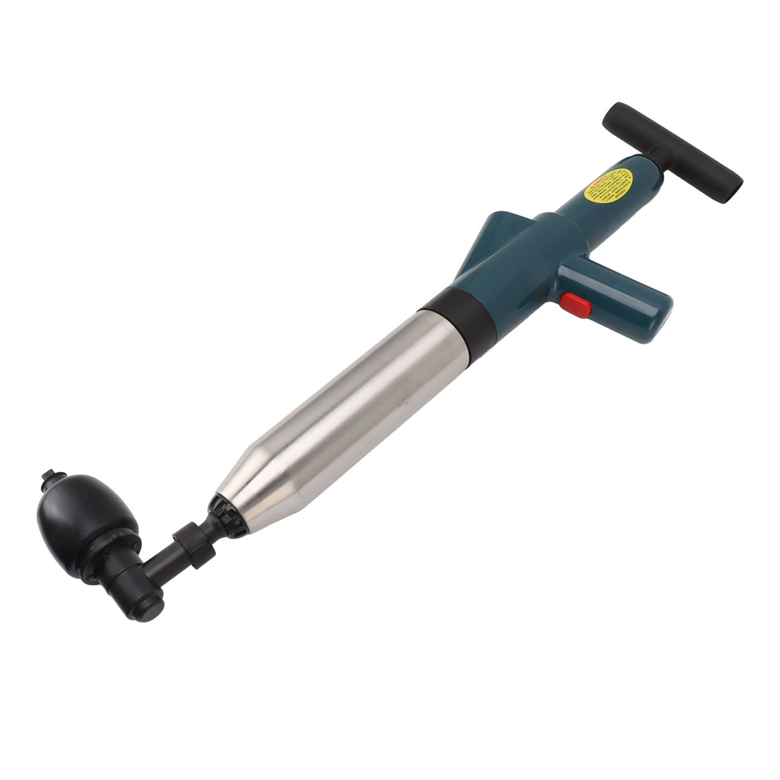 Toilet Plunger Kit High Pressure Fast Efficient Manual Drain Plumb Plunger for view 6