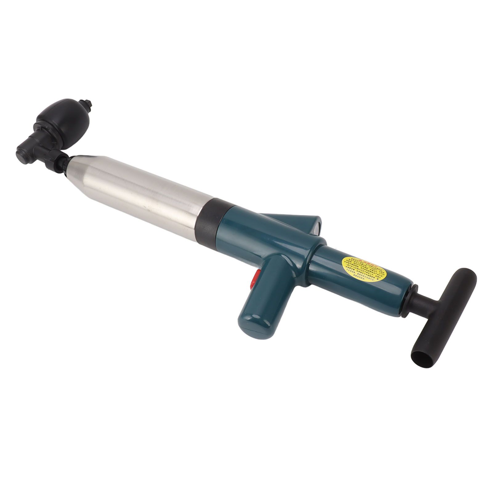 Toilet Plunger Kit High Pressure Fast Efficient Manual Drain Plumb Plunger for view 8