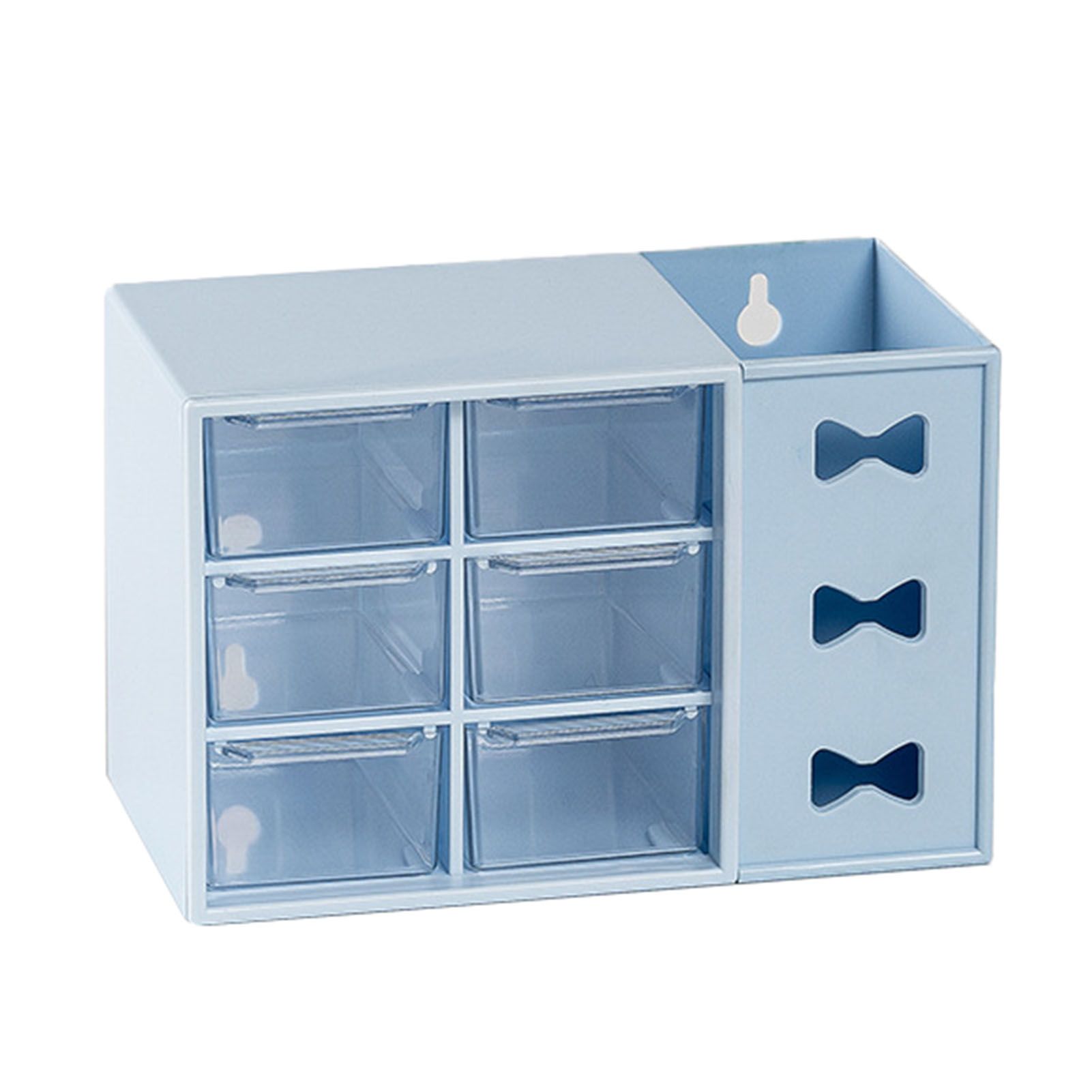 Pen Desk Shelf Dustproof 6 Drawers Pen Organization Storage Shelf for Students