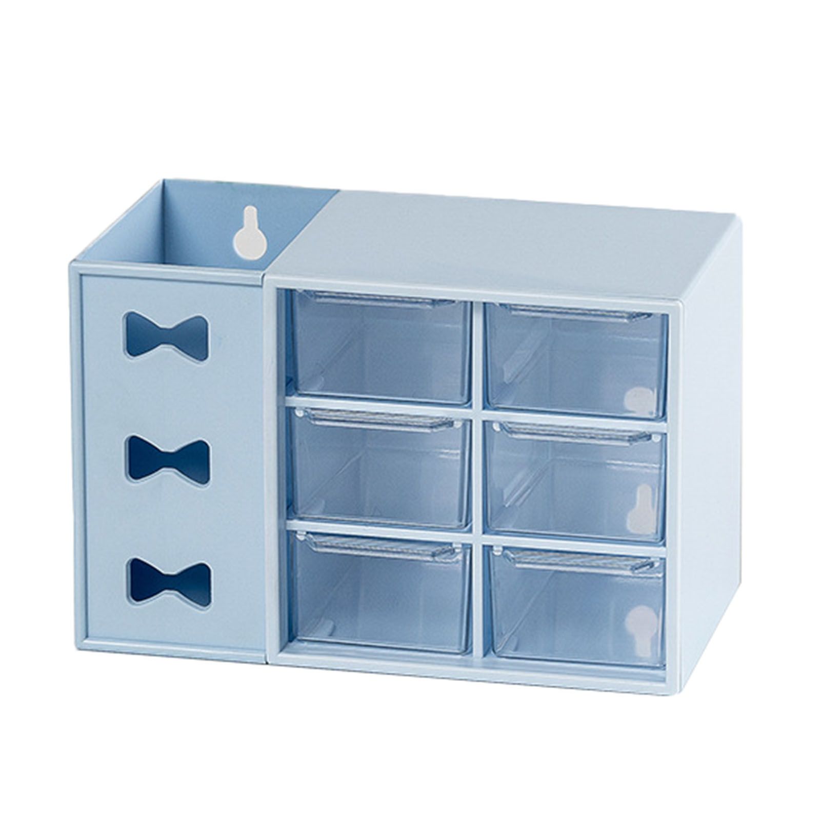 Pen Desk Shelf Dustproof 6 Drawers Pen Organization Storage Shelf for Students view 2