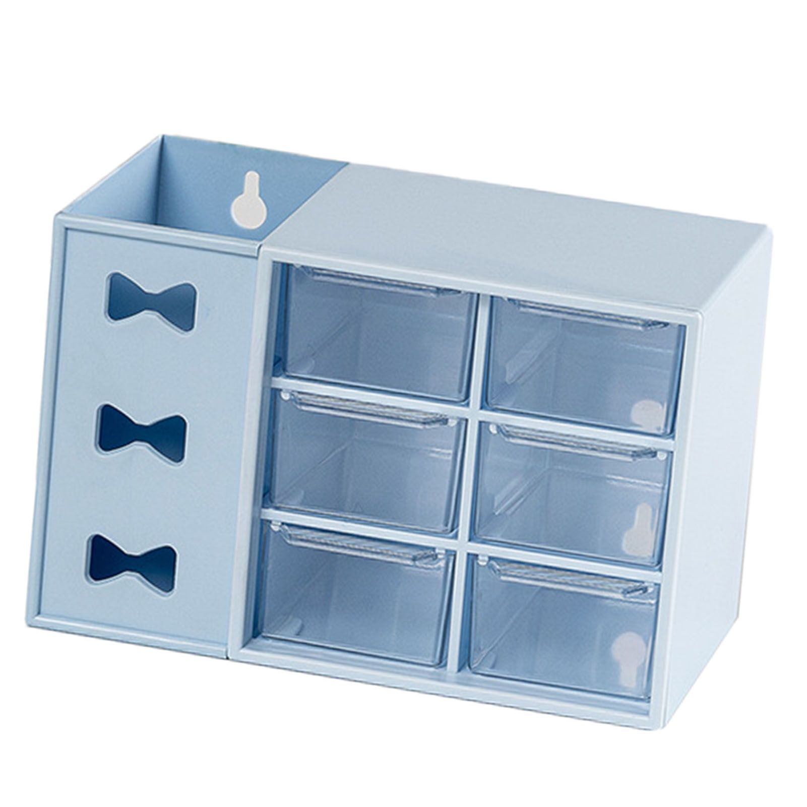 Pen Desk Shelf Dustproof 6 Drawers Pen Organization Storage Shelf for Students view 3