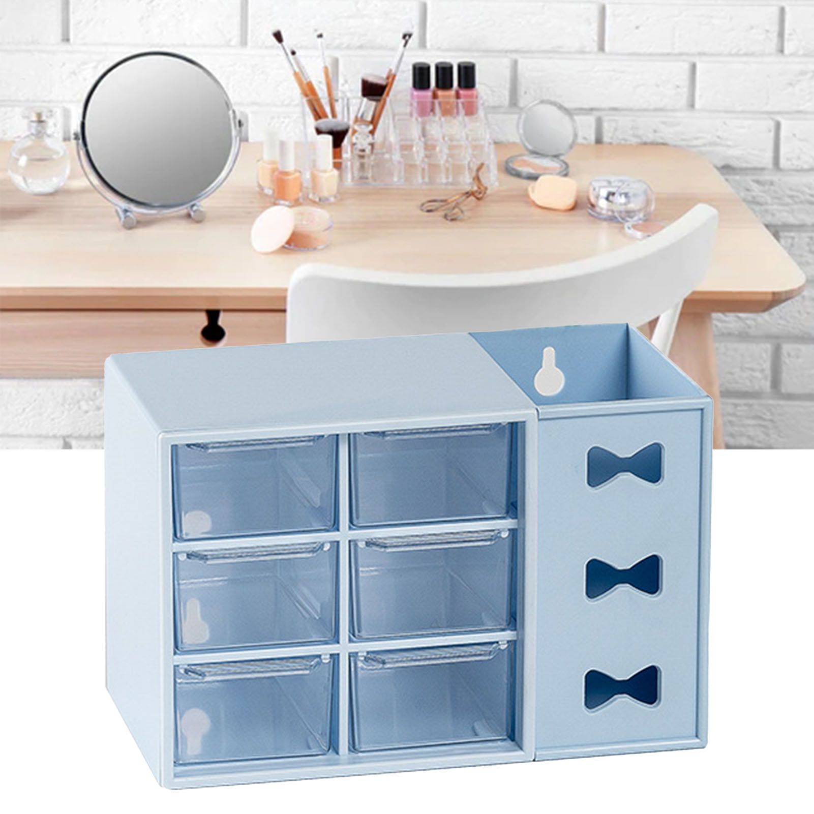 Pen Desk Shelf Dustproof 6 Drawers Pen Organization Storage Shelf for Students view 10