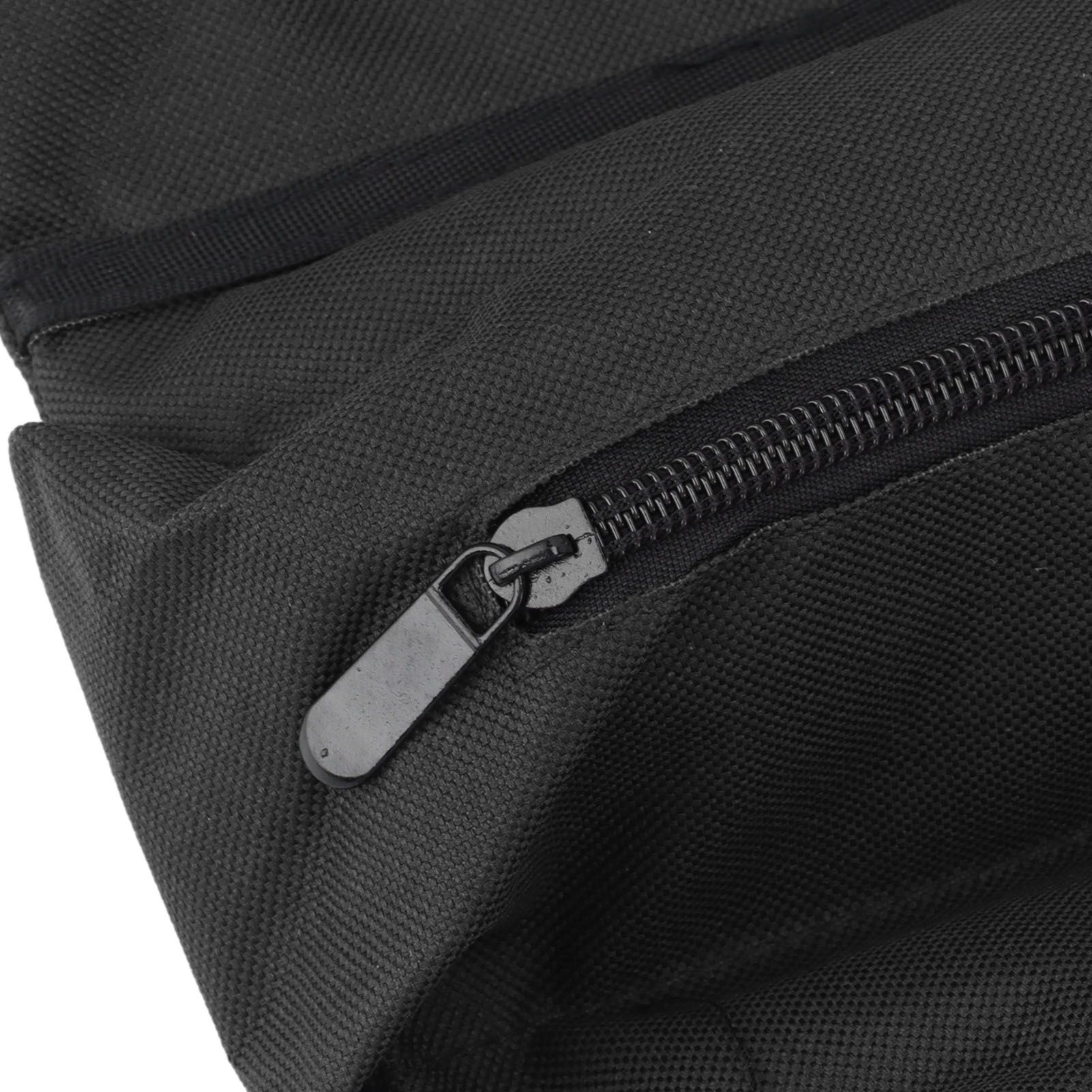 Roll Up Tool Bag 5 Zipper Pockets Portable Oxford Cloth Electricians Tool Bag view 15