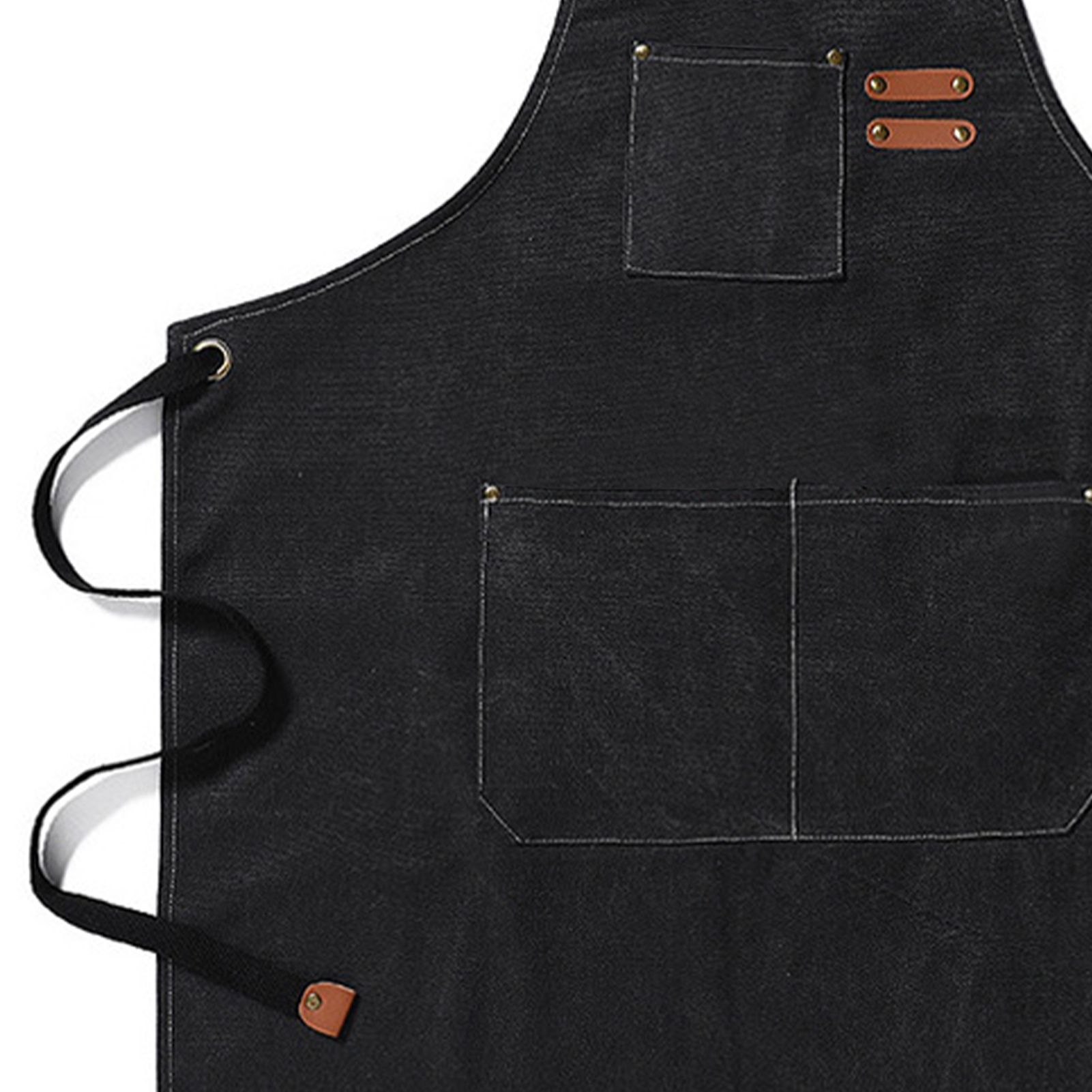 Work Apron Waterproof Breathable Adjustable Thickened Unisex Kitchen Apron view 8