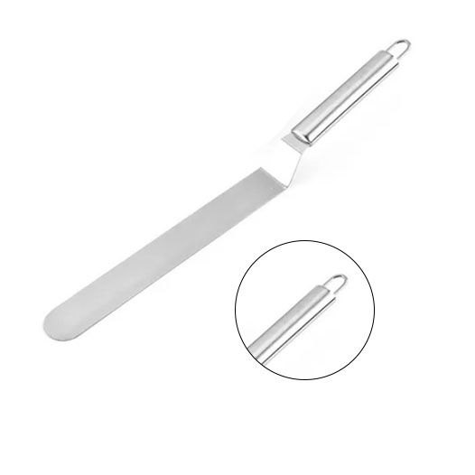 Stainless Steel Blade Offset Spatula Portable Cream Icing Spatula for Pastry view 3