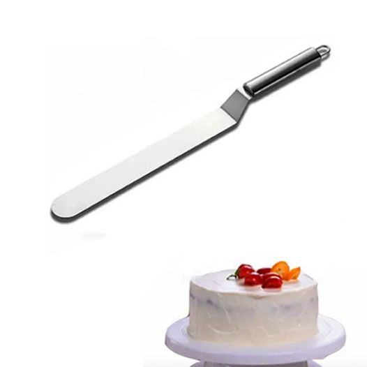 Stainless Steel Blade Offset Spatula Portable Cream Icing Spatula for Pastry view 5