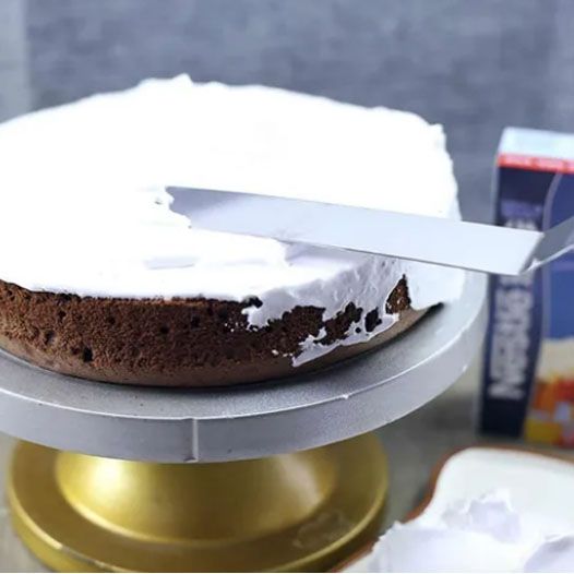 Stainless Steel Blade Offset Spatula Portable Cream Icing Spatula for Pastry view 6