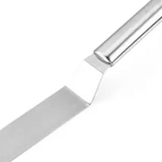 Stainless Steel Blade Offset Spatula Portable Cream Icing Spatula for Pastry view 9