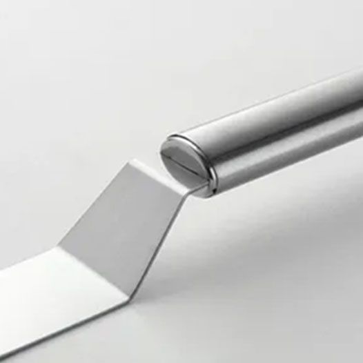 Stainless Steel Blade Offset Spatula Portable Cream Icing Spatula for Pastry view 11