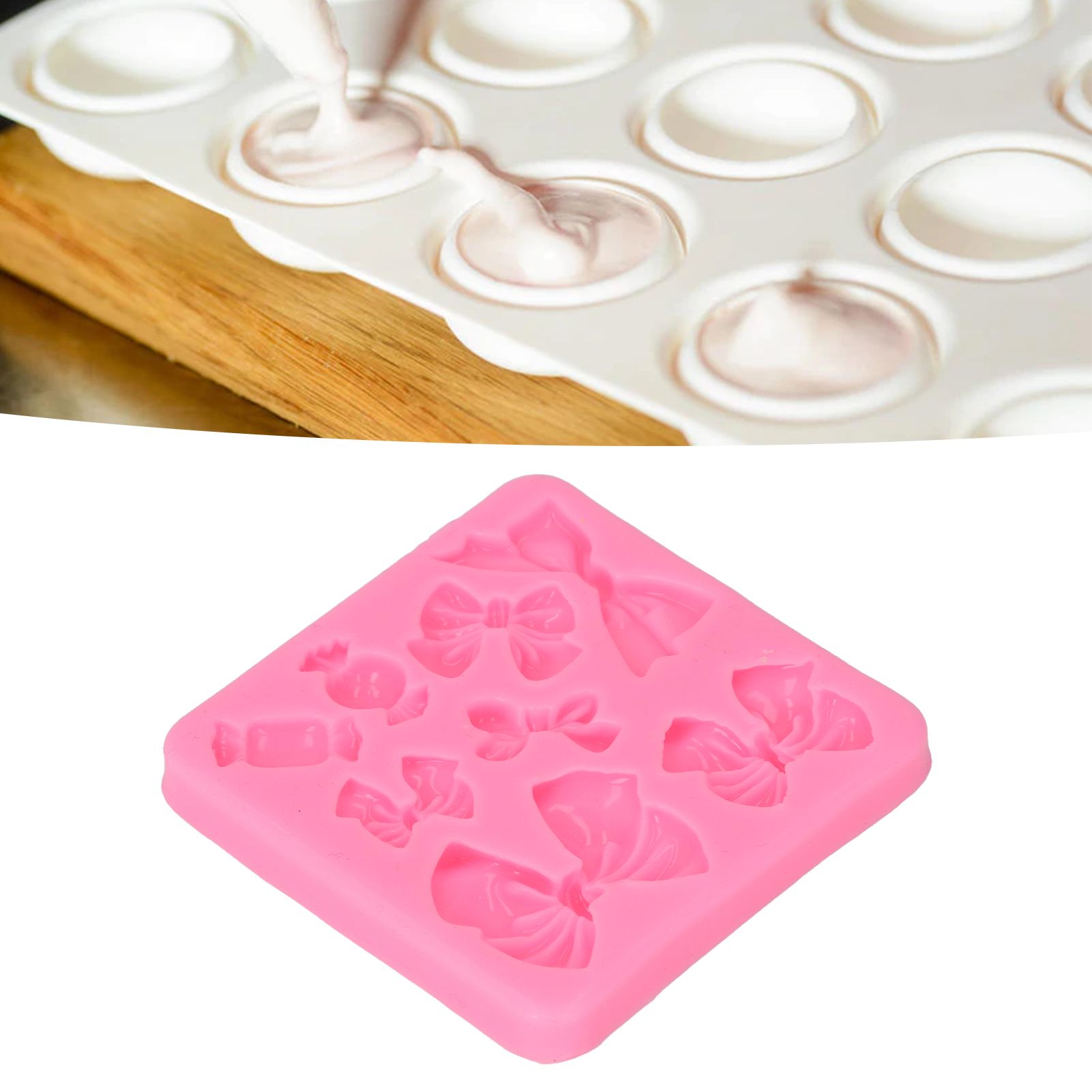 Silicone Mold Flexible Safe Odorless Baking Mold for DIY Cakes Fondant view 12