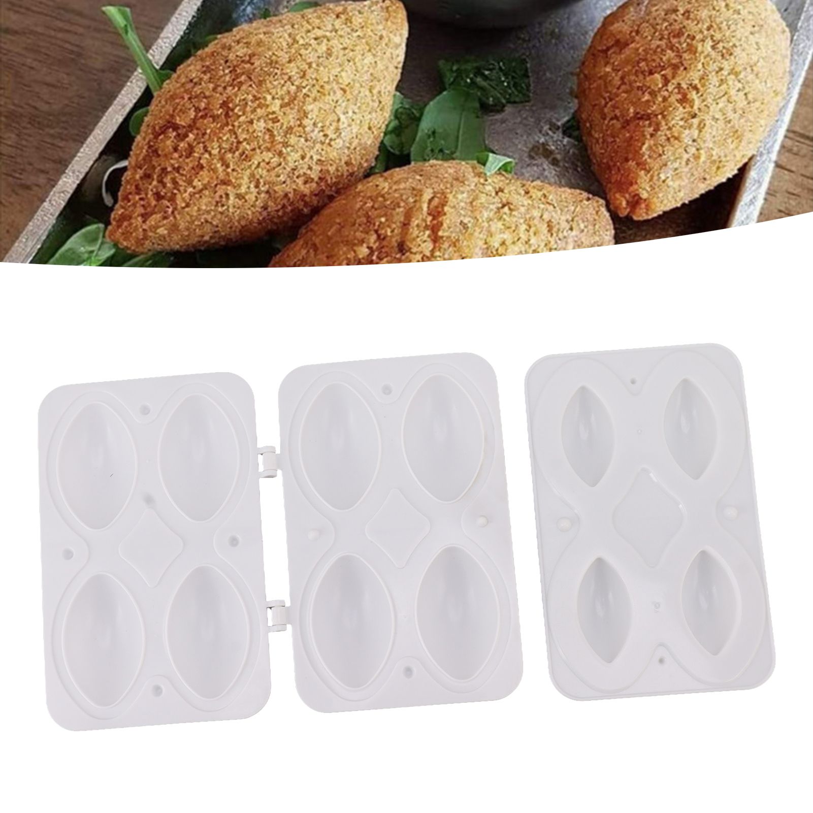 Meatball Making Mold ABS Meatloaf Maker Press Tool Dishwasher Safe Meatball view 11