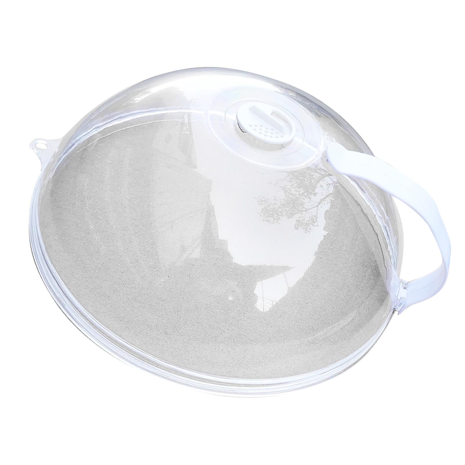 Microwave Oven Splatter Cover High Temperature Resistant Plastic Splash Guard view 2