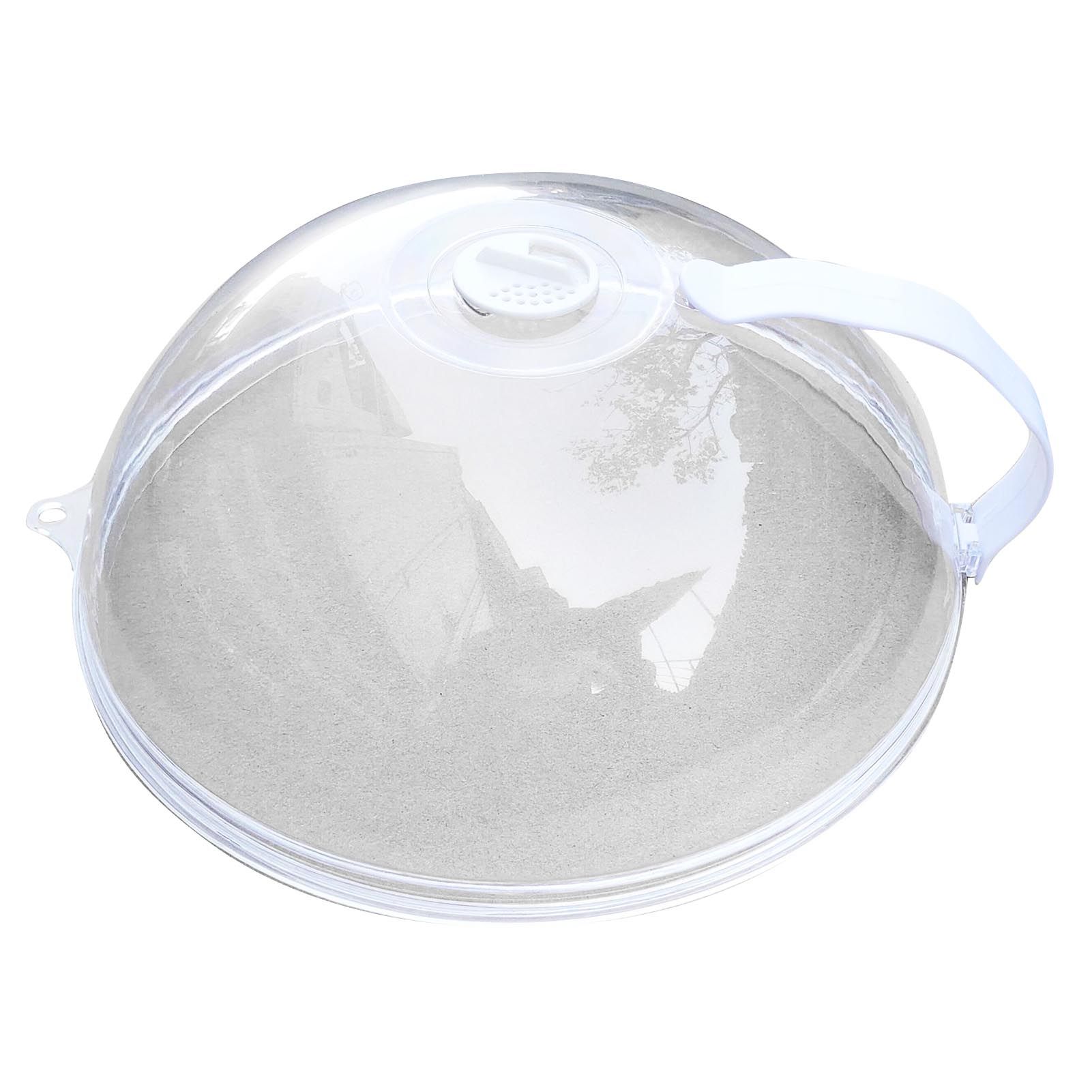 Microwave Oven Splatter Cover High Temperature Resistant Plastic Splash Guard view 3