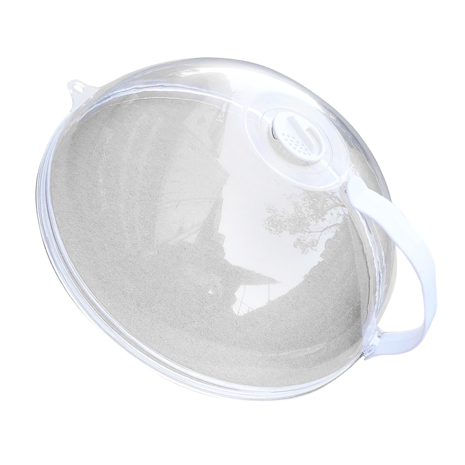 Microwave Oven Splatter Cover High Temperature Resistant Plastic Splash Guard view 4