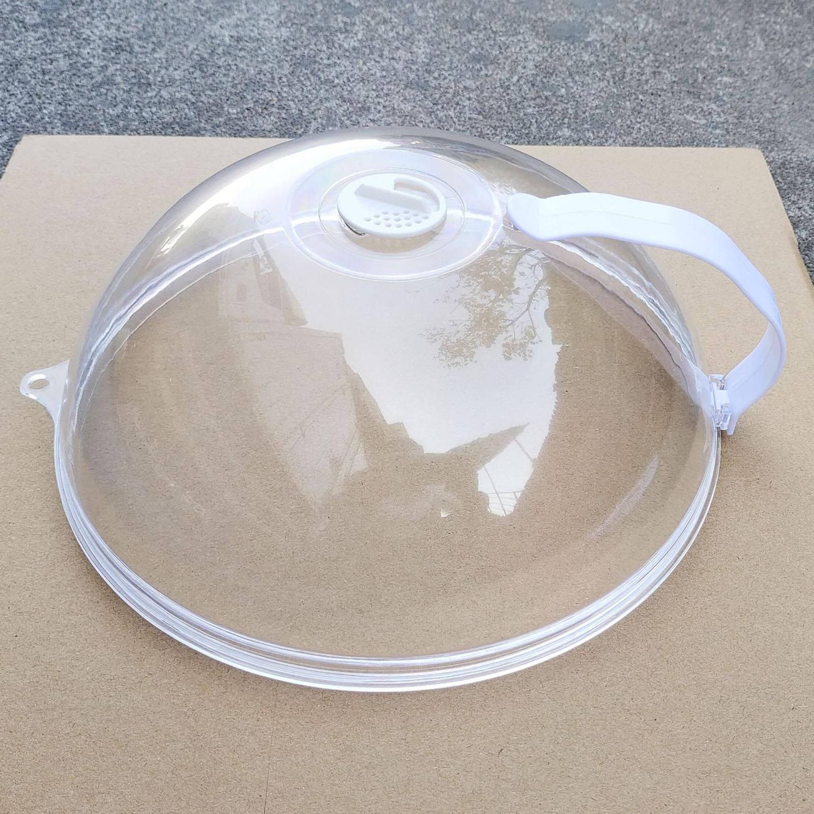 Microwave Oven Splatter Cover High Temperature Resistant Plastic Splash Guard view 12
