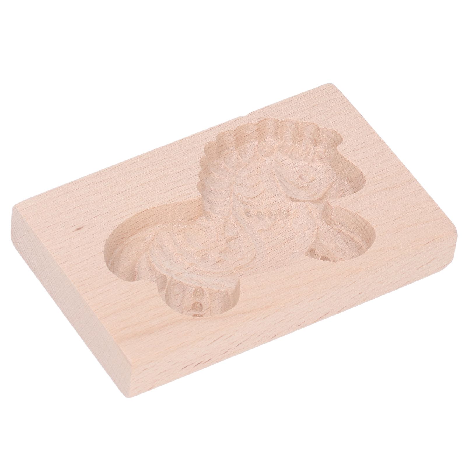 Animal Cookie Mold Lovely Vivid Wooden Biscuit Press Stamp Easy Demoulding view 4