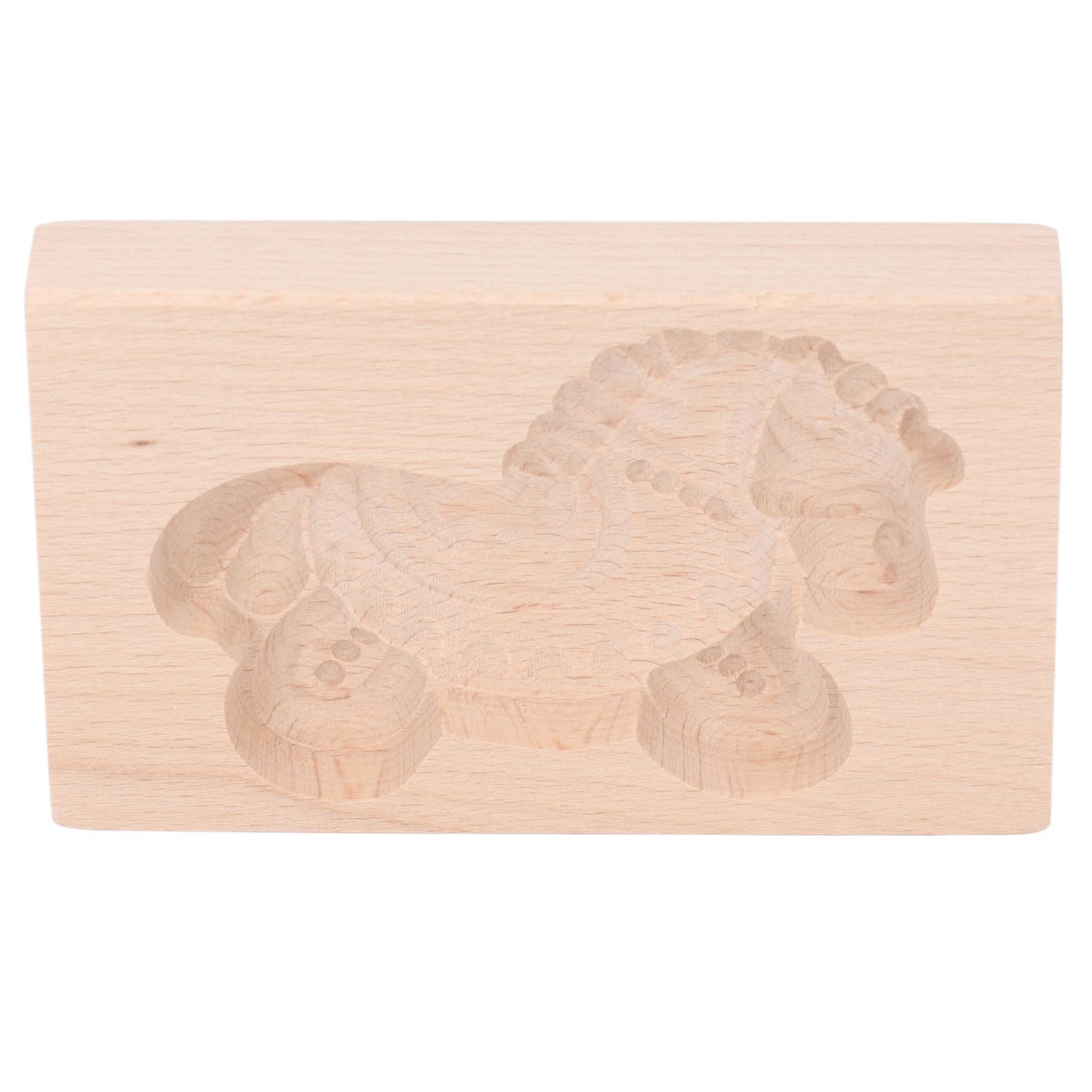 Animal Cookie Mold Lovely Vivid Wooden Biscuit Press Stamp Easy Demoulding view 5