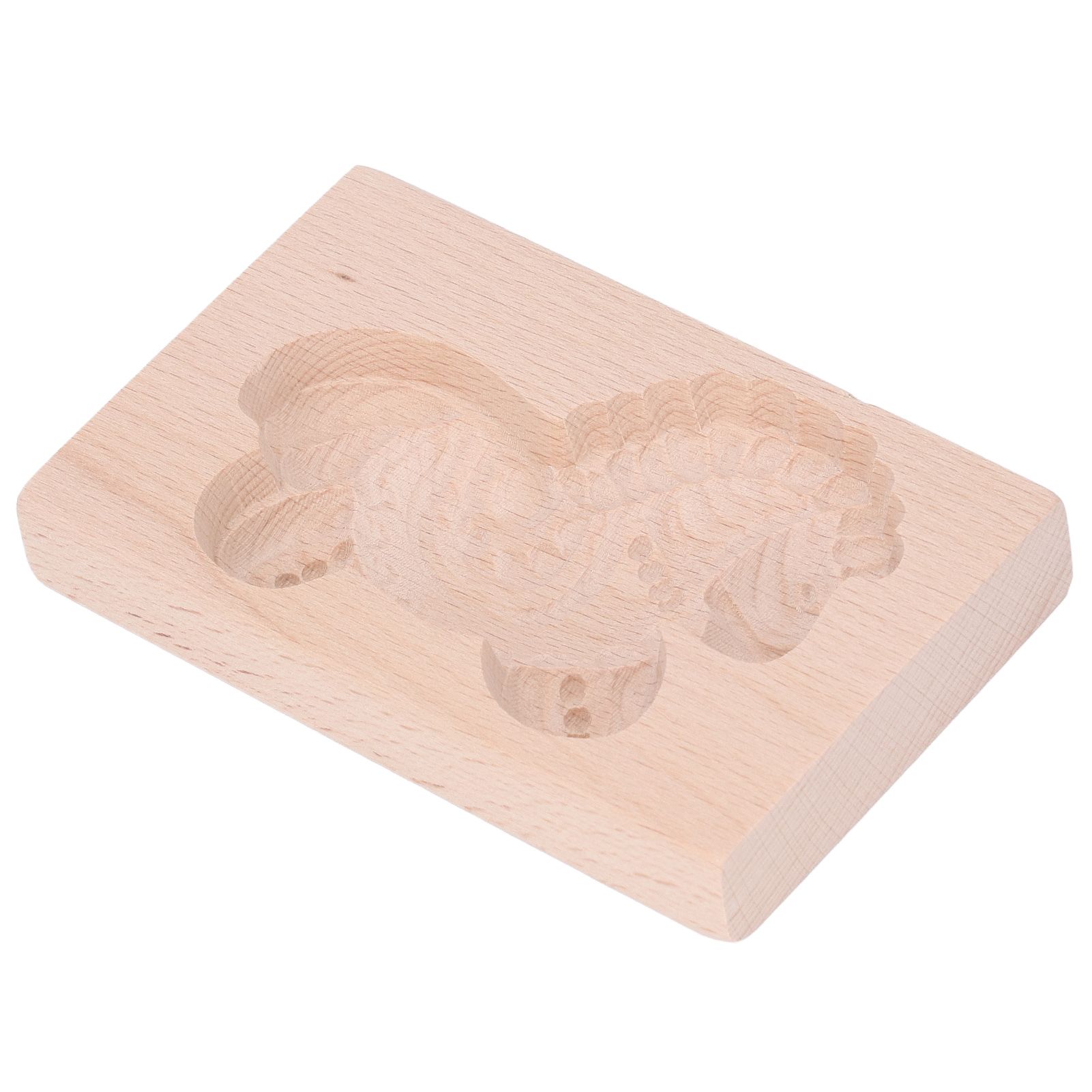Animal Cookie Mold Lovely Vivid Wooden Biscuit Press Stamp Easy Demoulding view 6