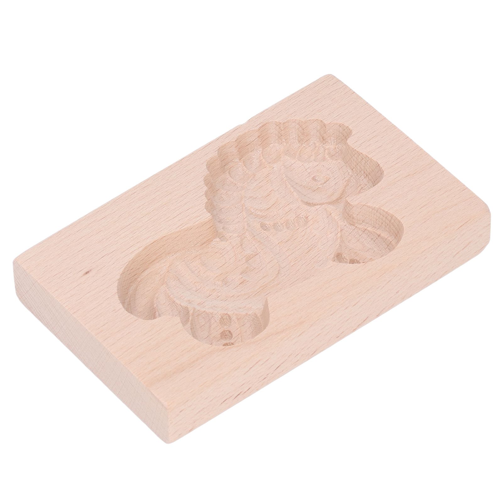 Animal Cookie Mold Lovely Vivid Wooden Biscuit Press Stamp Easy Demoulding view 7