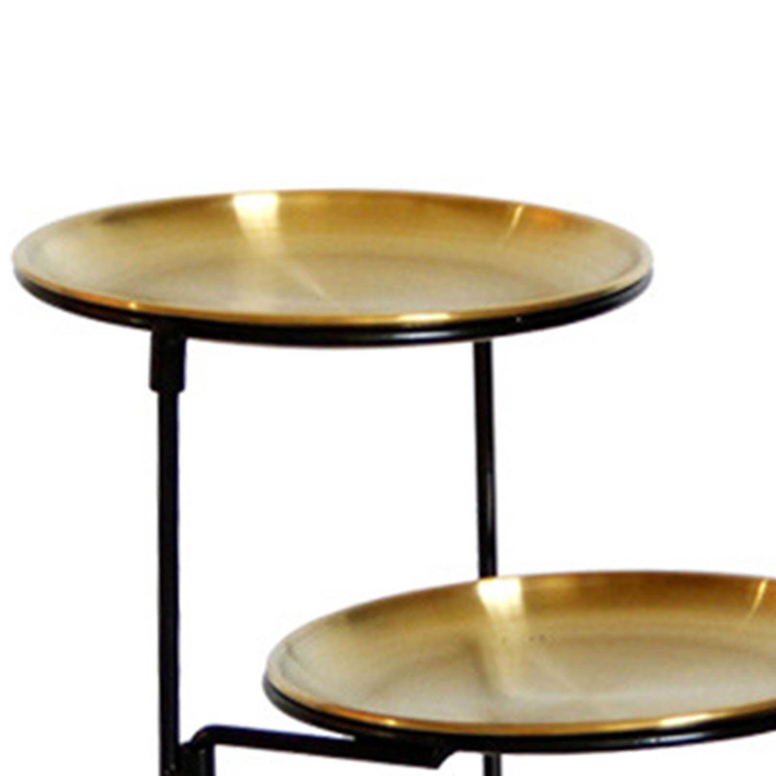 Three Layer Fruit Basket Stainless Steel Fruit Basket Modern Multi Layer Fruit view 7