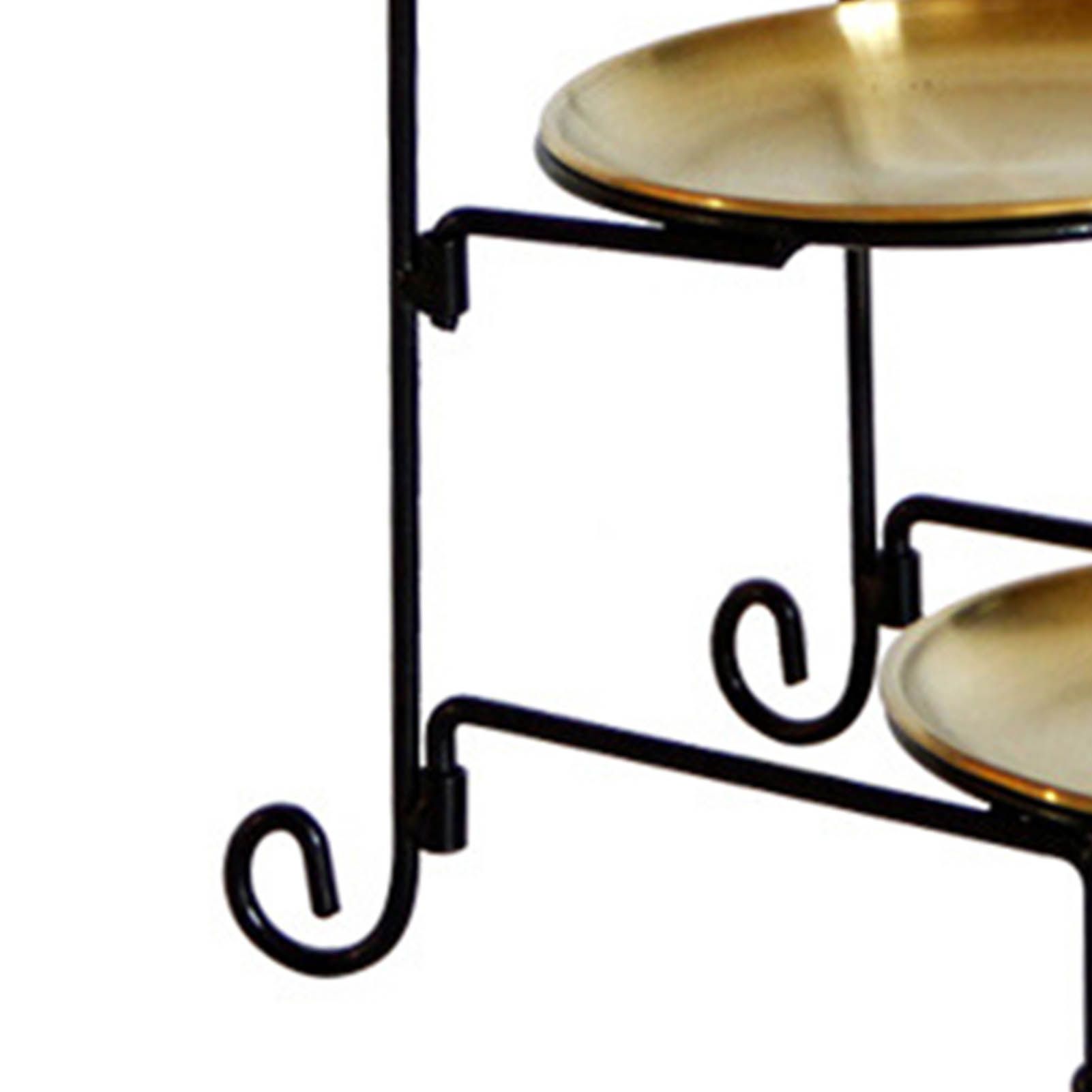Three Layer Fruit Basket Stainless Steel Fruit Basket Modern Multi Layer Fruit view 8