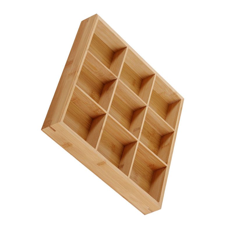 Divided Wooden Tray Multi Compartments Serving Tray for Hot Pot Restaurants view 4