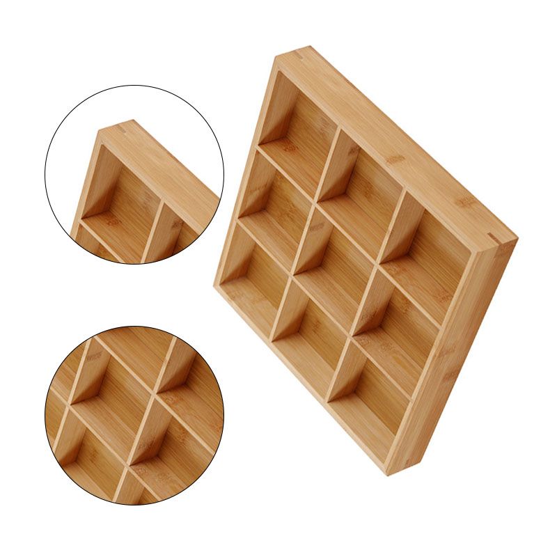 Divided Wooden Tray Multi Compartments Serving Tray for Hot Pot Restaurants view 6