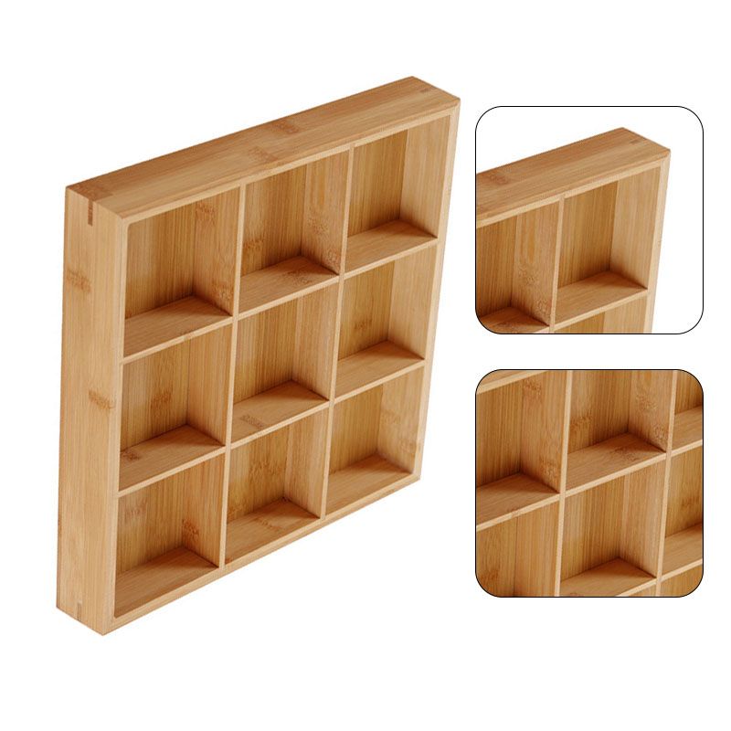 Divided Wooden Tray Multi Compartments Serving Tray for Hot Pot Restaurants view 11