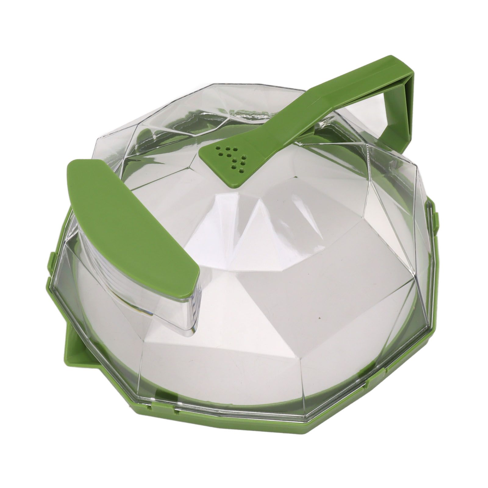 Microwave Splash Heating Cover PC Food Splatter Guard with Extension Handle