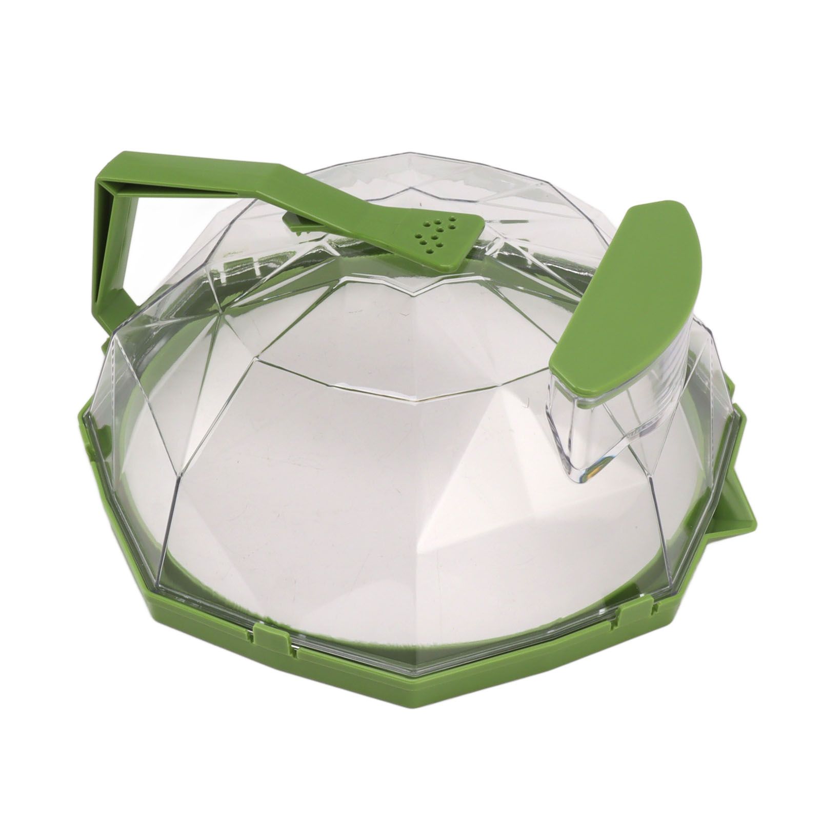Microwave Splash Heating Cover PC Food Splatter Guard with Extension Handle view 5