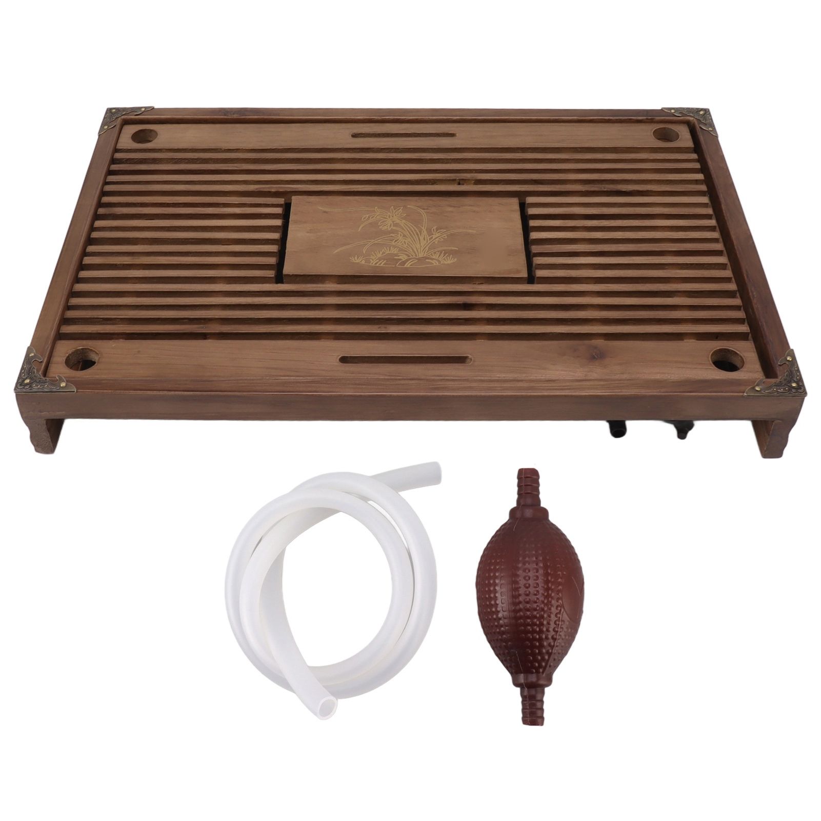 Gongfu Tea Tray Water Storage Drainage Home Decoration Ornament Serving Tray