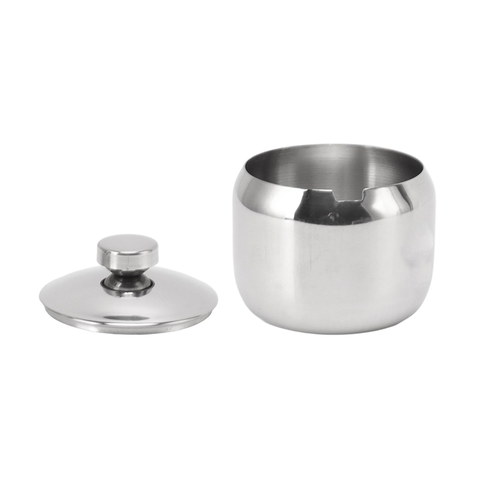 Condiment Jar with Lid 304 Stainless Steel Seasoning Container Pot for Spice view 8