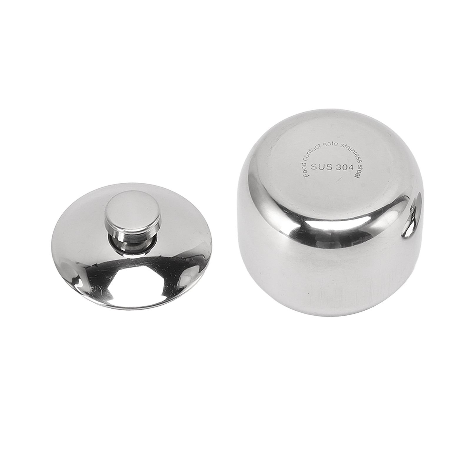 Condiment Jar with Lid 304 Stainless Steel Seasoning Container Pot for Spice view 10