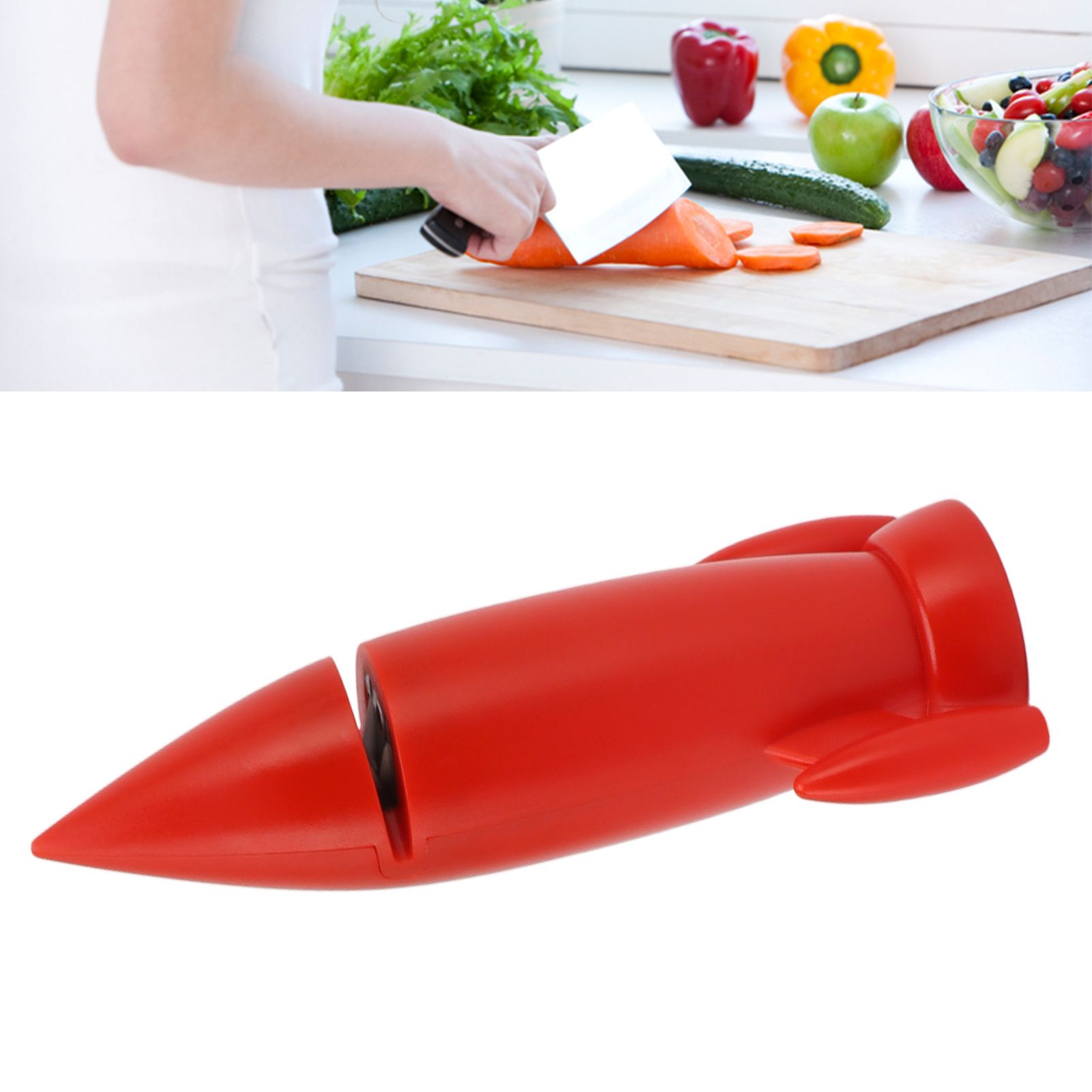 Knife Sharpener Creative Ceramic Handheld Manual Knife Sharpener for Kitchen view 14