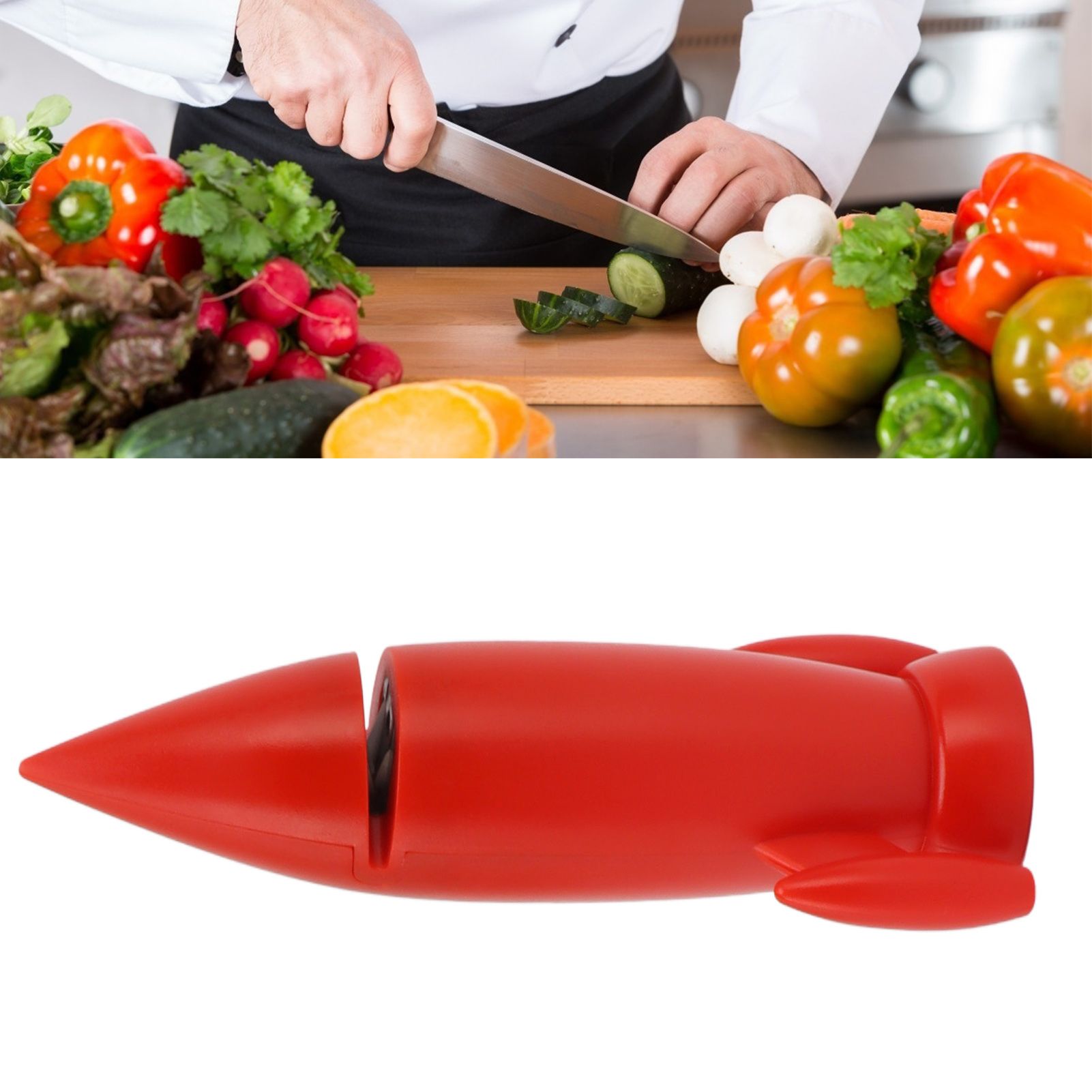 Knife Sharpener Creative Ceramic Handheld Manual Knife Sharpener for Kitchen view 15