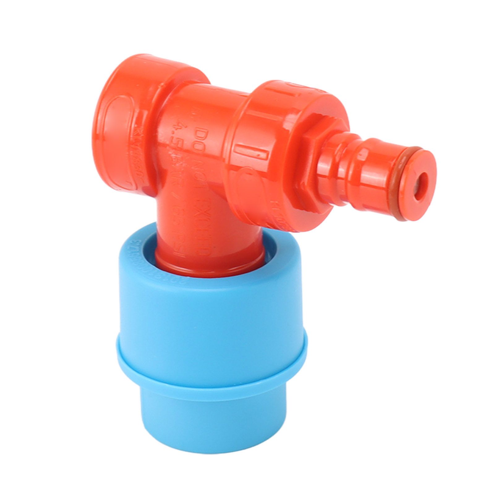 Beer Tee Adapter Plastic Chemical Resistance 3 Way Carbonation Cap for view 9