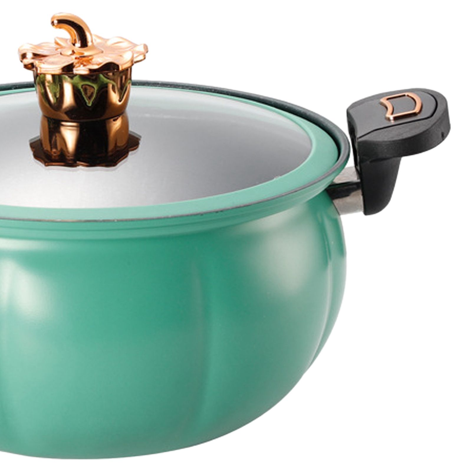 Micro Pressure Cooker Pumpkin Non Stick Multifunctional Soup Pot Gas Stove view 7