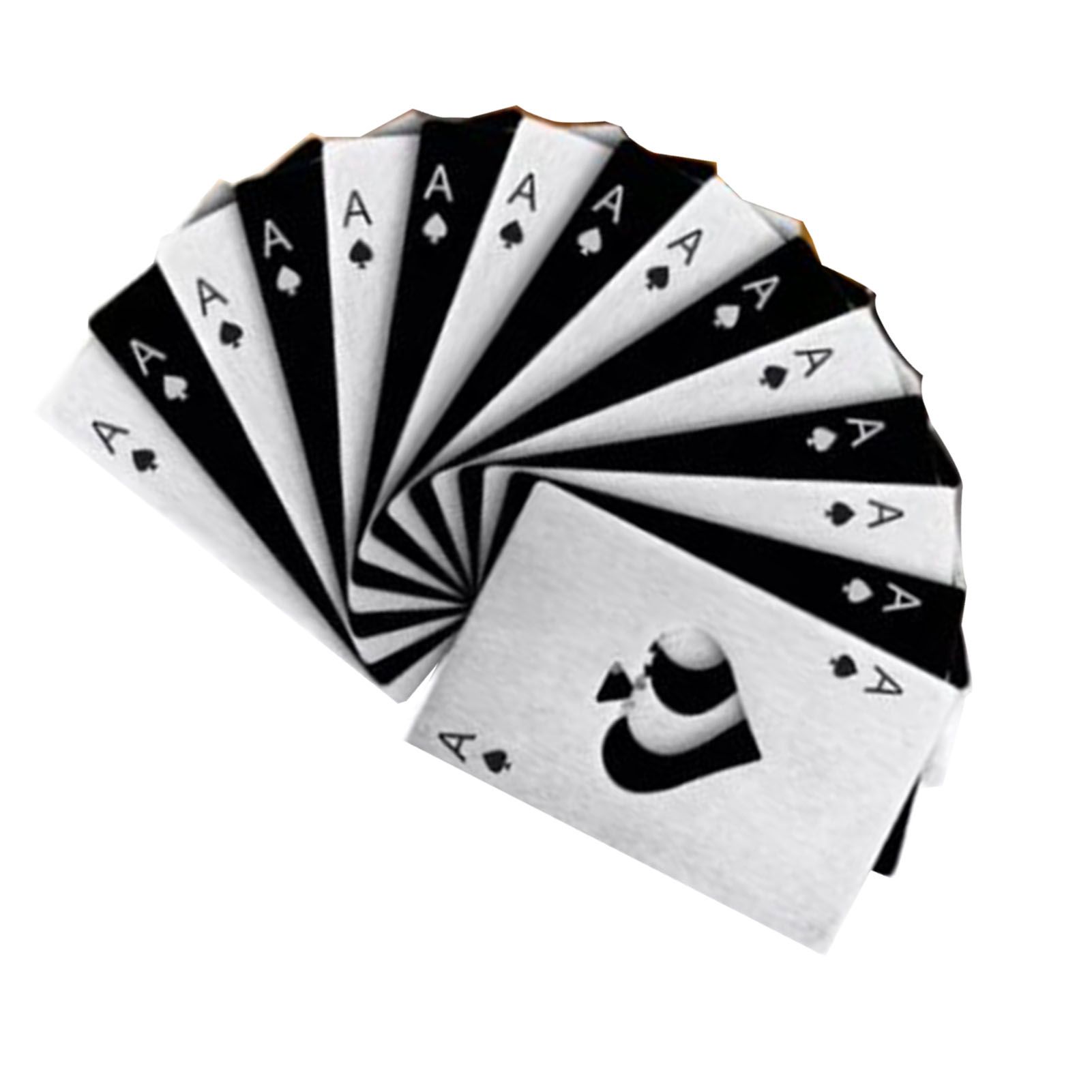 20pcs Stainless Steel Poker Card Bottle Opener Rust Prevention Exquisite Beer view 3