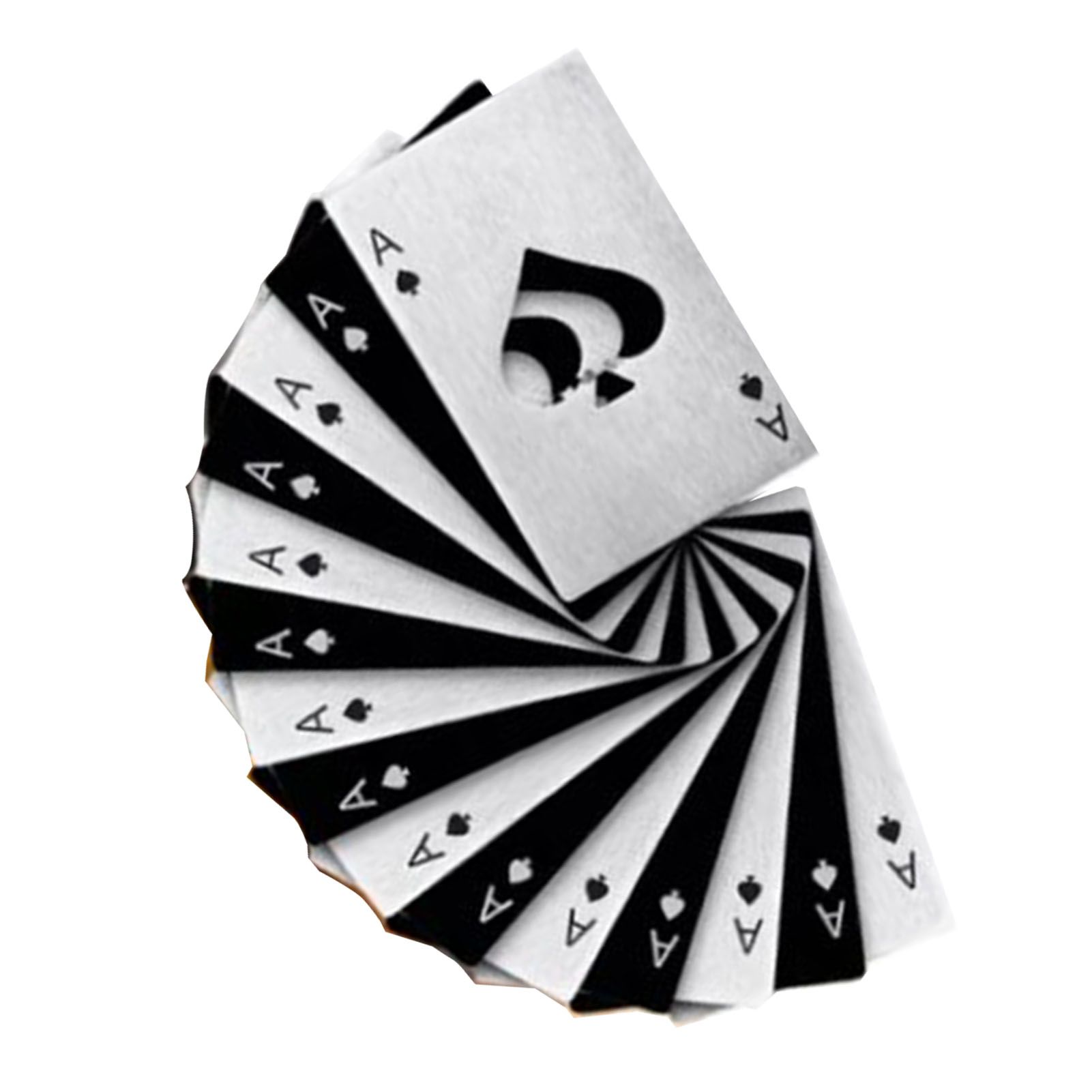 20pcs Stainless Steel Poker Card Bottle Opener Rust Prevention Exquisite Beer view 4