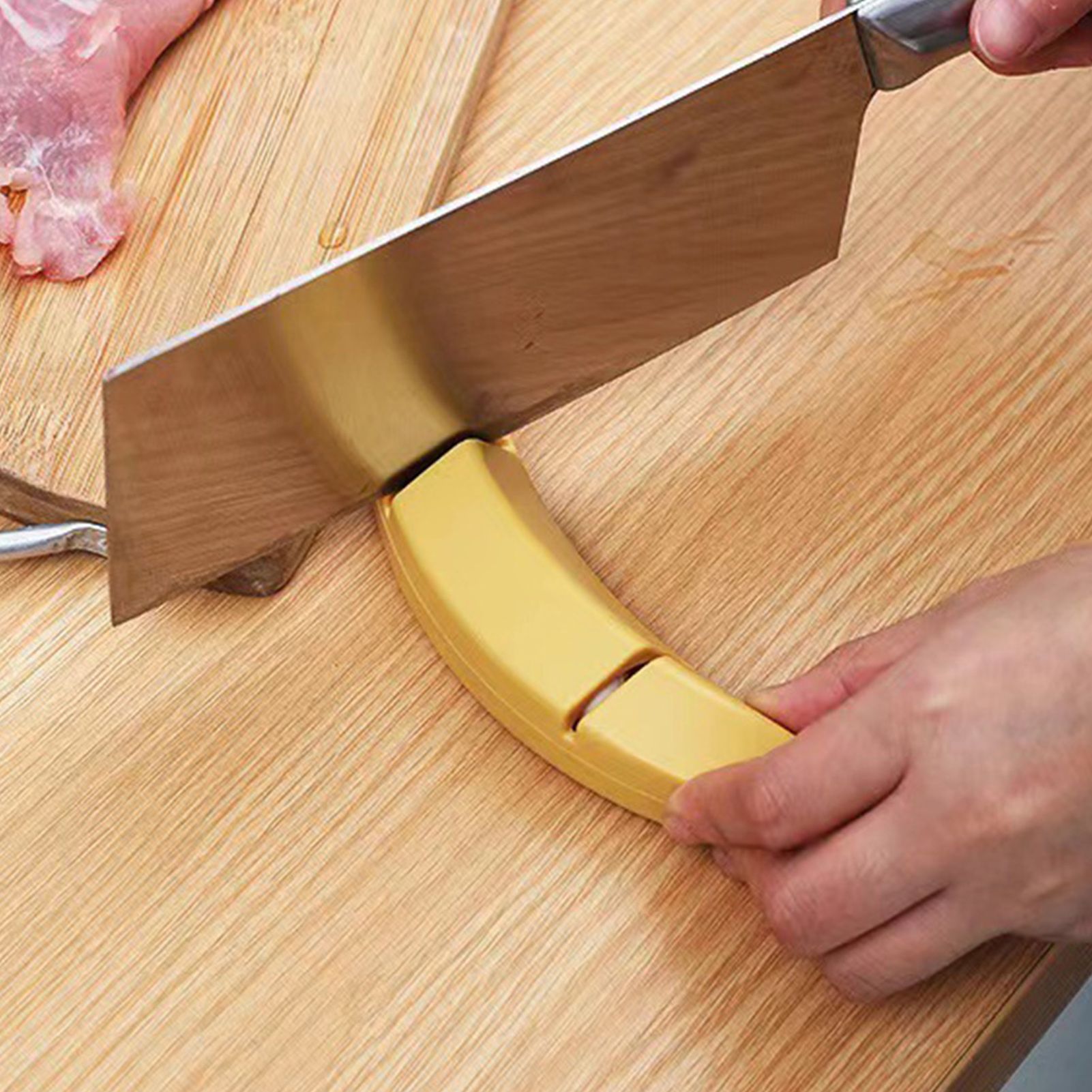 Knife Sharpener 2 Slot Kitchen Knives Sharpen Blade Sharpening Tool Banana view 6
