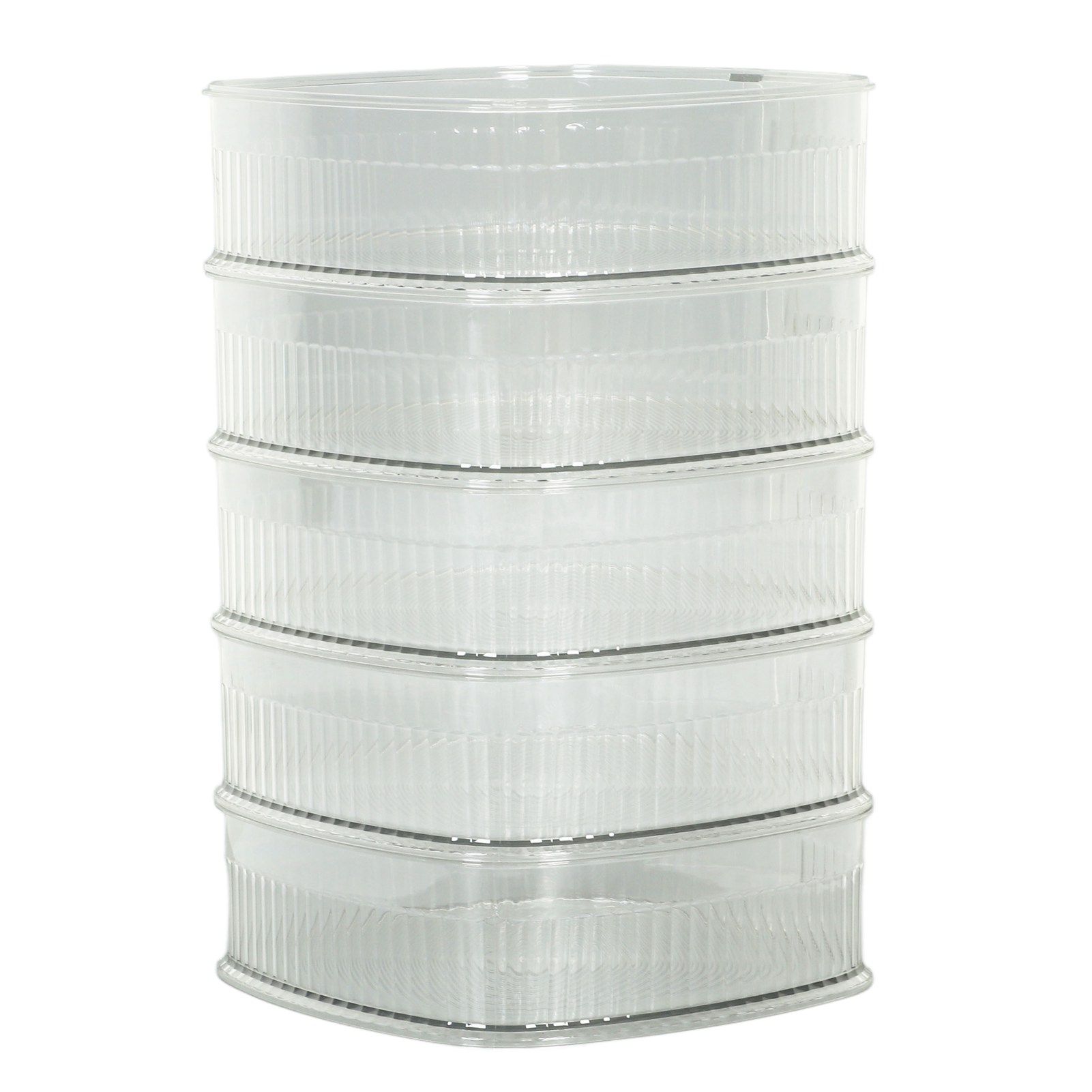 Transparent Dish Dust Cover Dustproof Multi Layer Dish Cover Multifunctional view 3