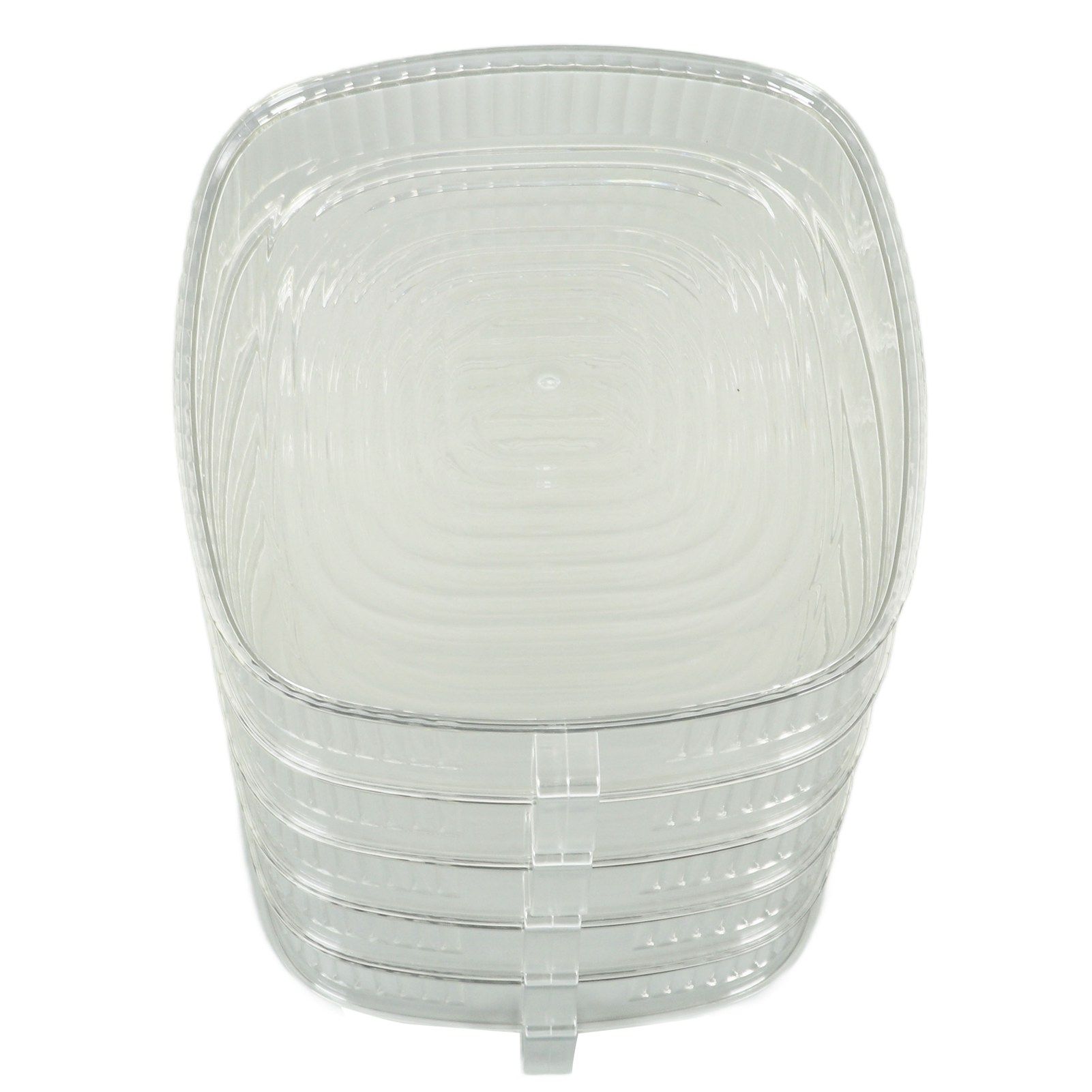 Transparent Dish Dust Cover Dustproof Multi Layer Dish Cover Multifunctional view 8