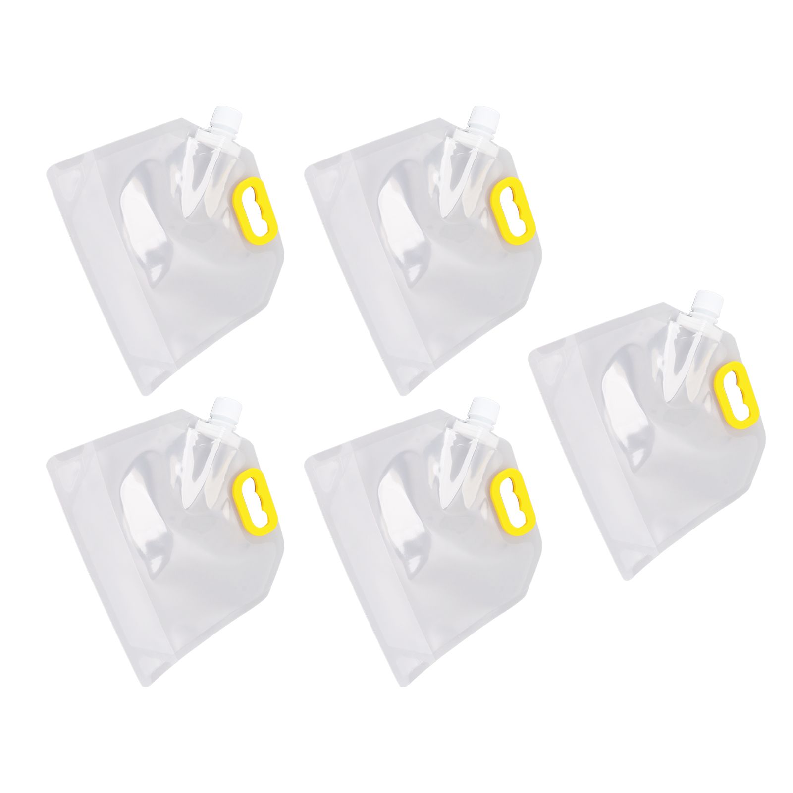 5Pcs Grain Sealed Storage Bag Reusable Transparent Grain Storage Bag for Rice view 2