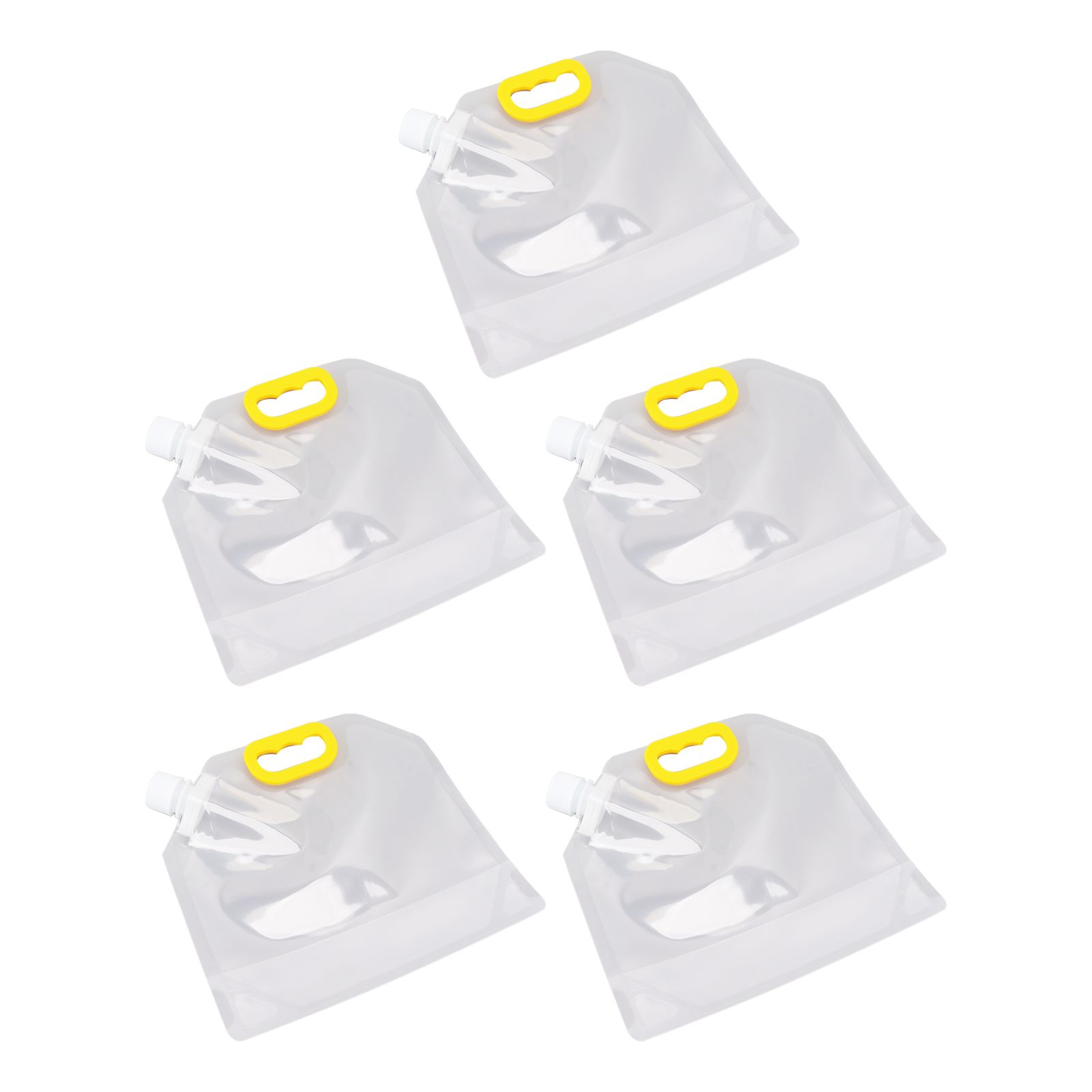 5Pcs Grain Sealed Storage Bag Reusable Transparent Grain Storage Bag for Rice view 3
